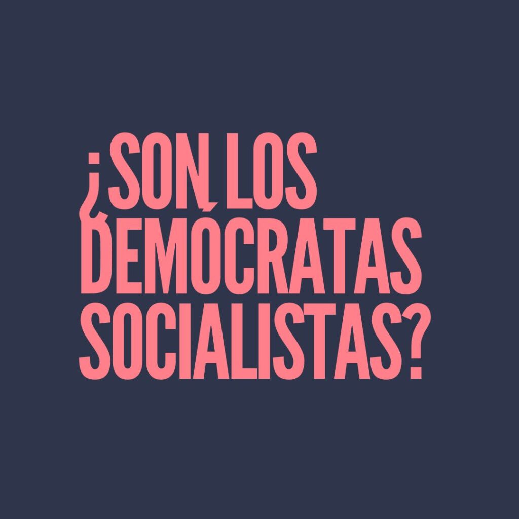 ¿Son los demócratas socialistas?