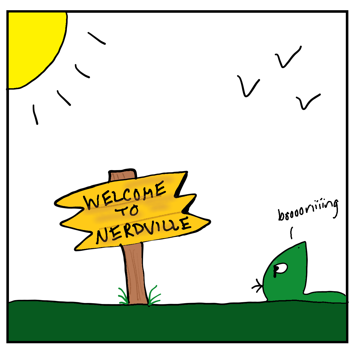 Nerdville Comic