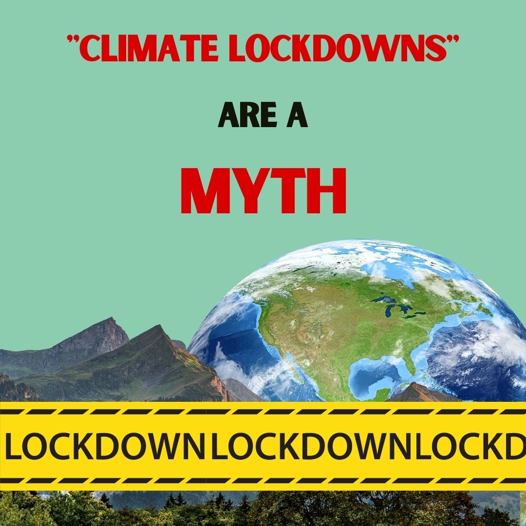 Climate lockdowns are a myth
