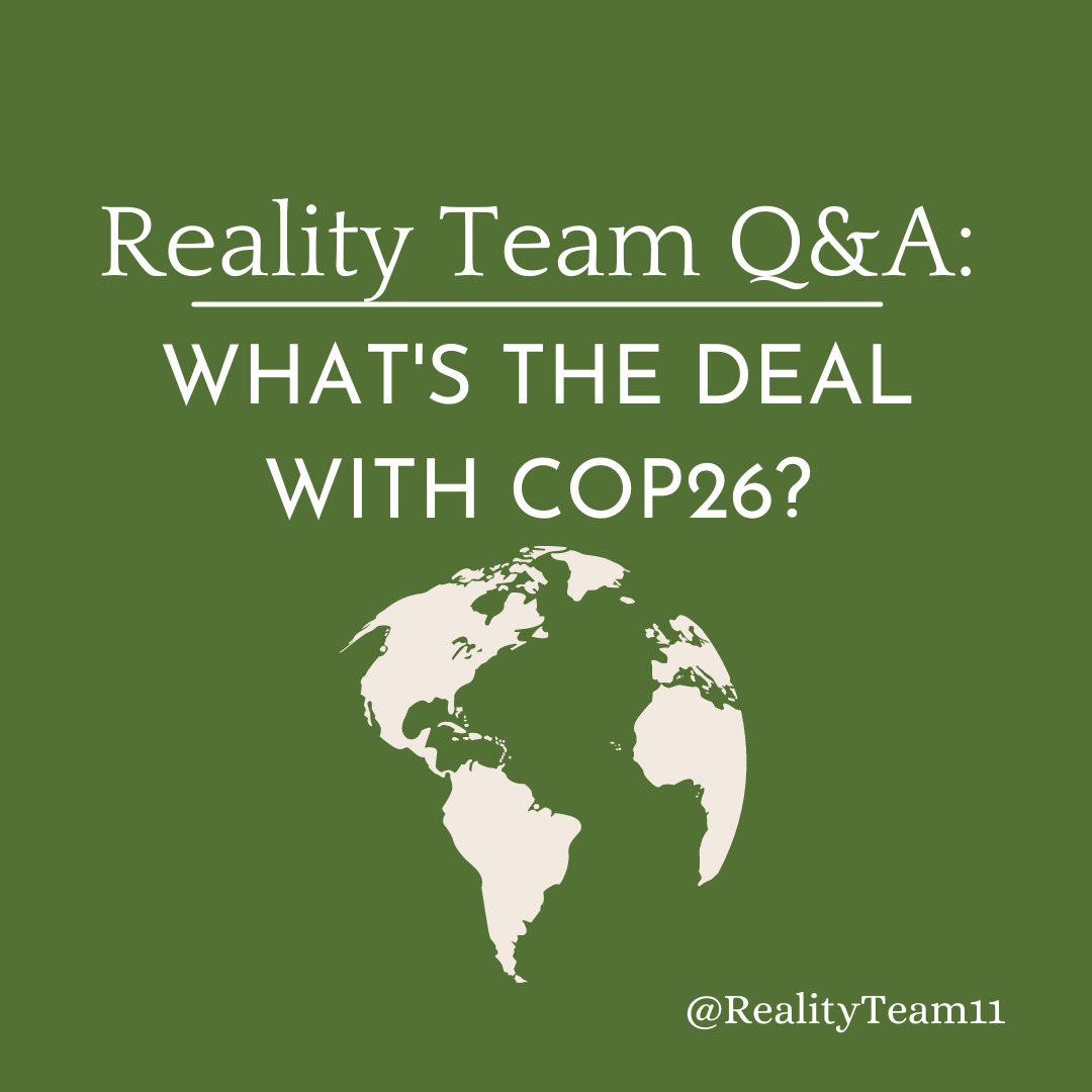 What's the deal with COP26?