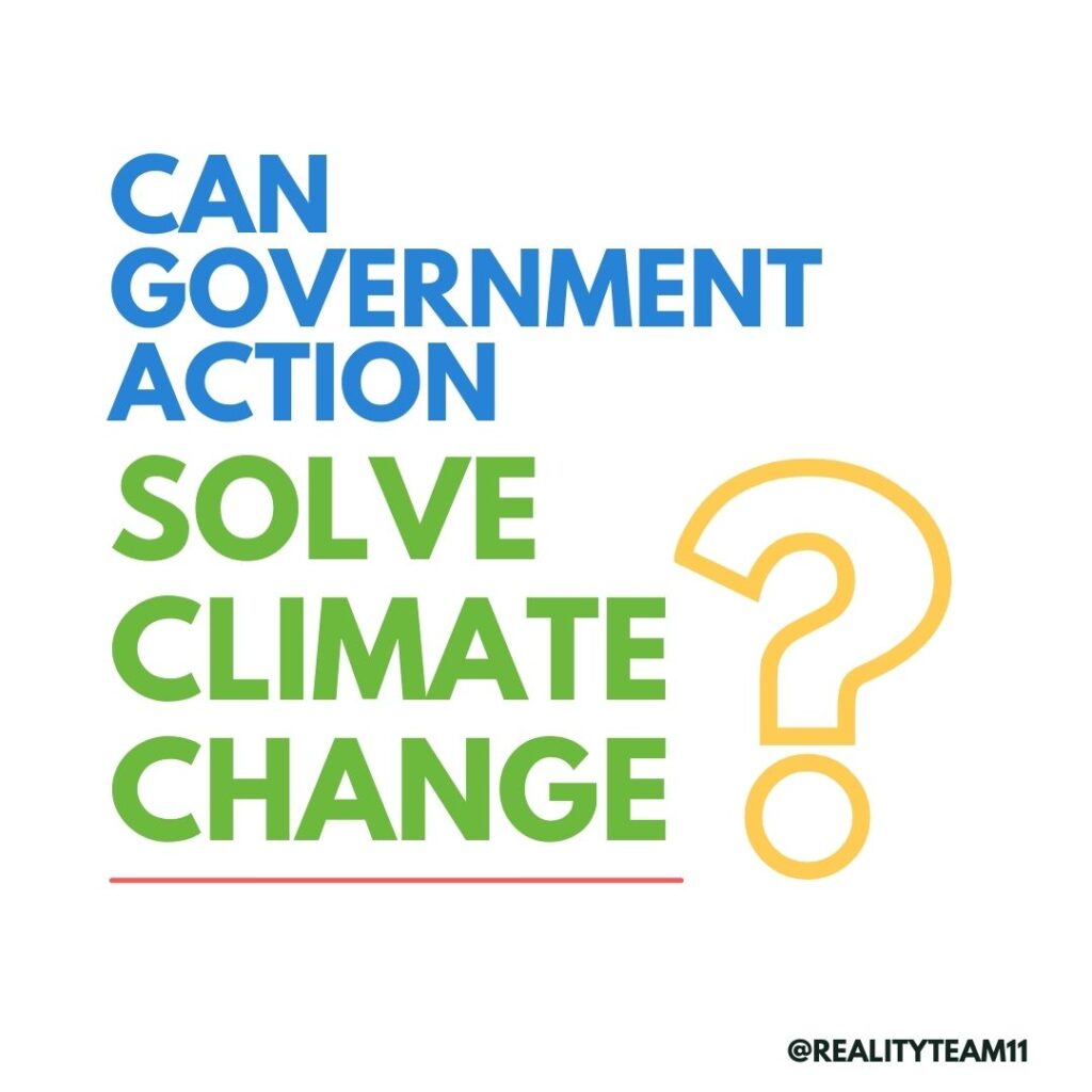 Can government action solve climate change?