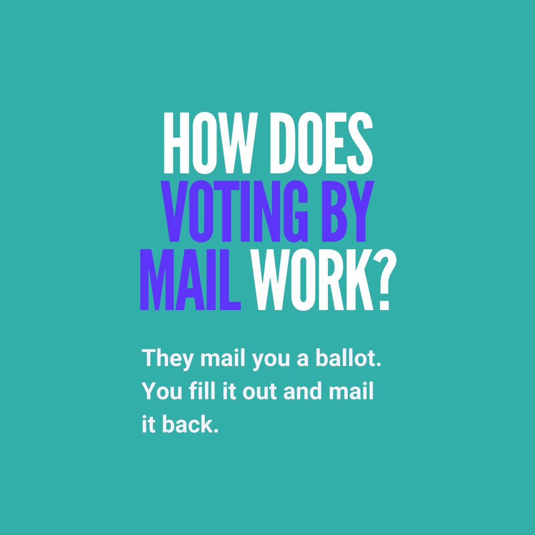 How does voting by mail work?