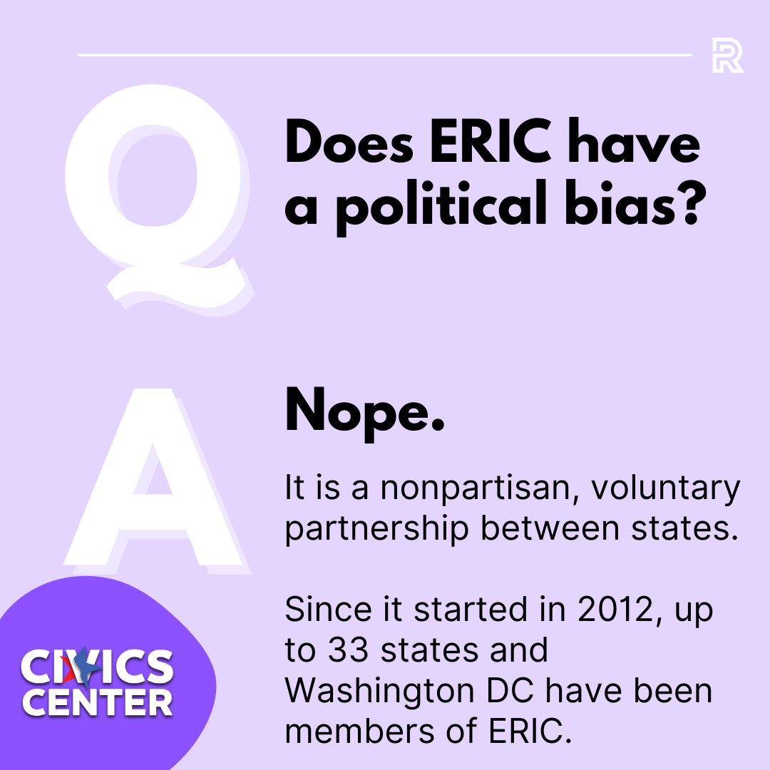 ERIC does not have a political bias.