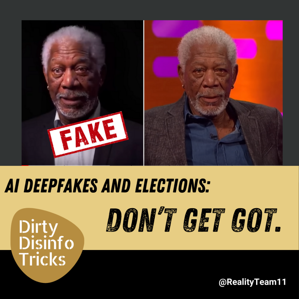 AI deepfakes and elections