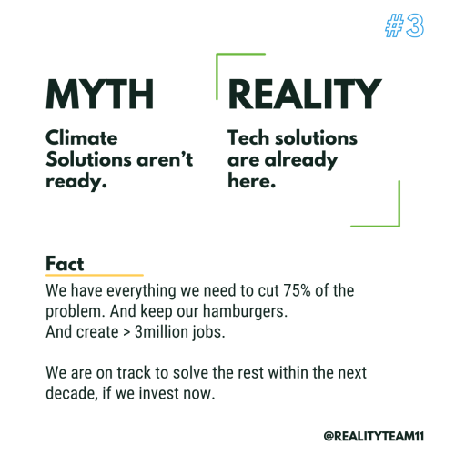Myth: Solutions aren't ready. Reality: Tech solutions are already here.