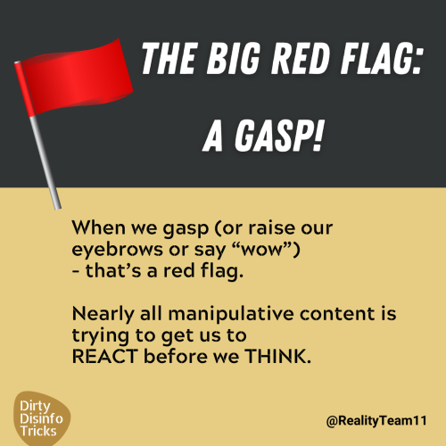 Red flags for detecting deepfakes