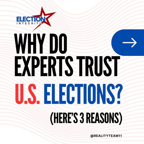 Why do experts trust US elections?