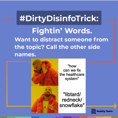 Dirty Disinfo Trick: Fightin' Words