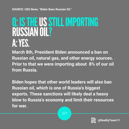 Is the US still importing Russian oil? Yes.