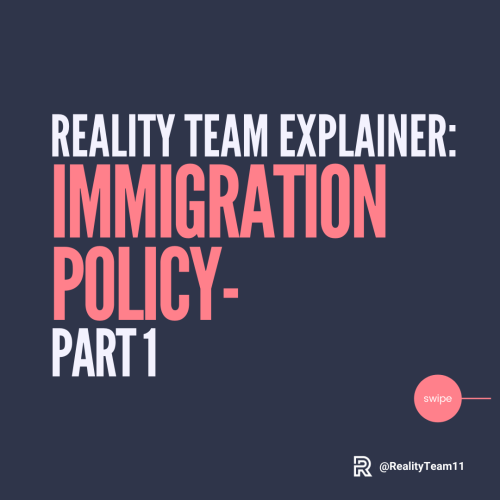 Immigration policy, part 1