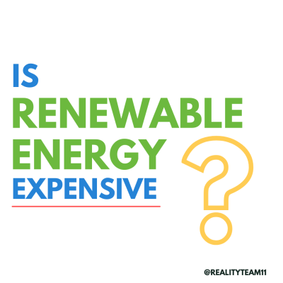 Is renewable energy expensive?