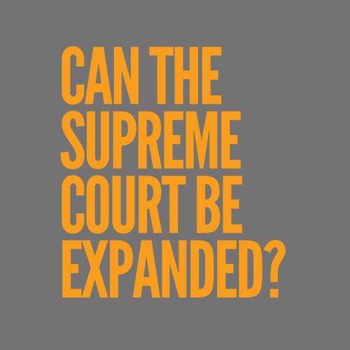 Can the Supreme Court be expanded?