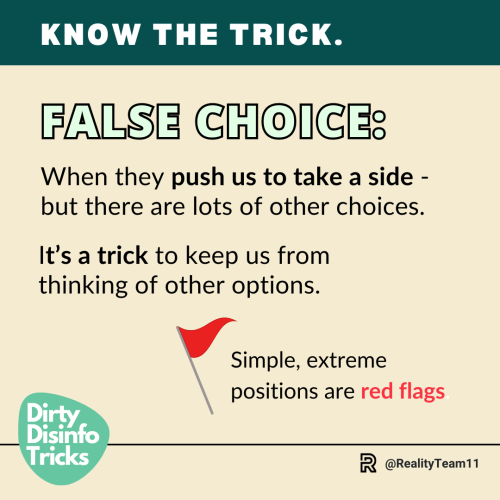 False choice 3